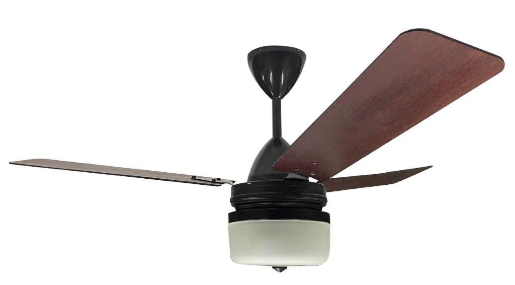 Fans Highbreeze Regulator Ceiling Fan W Light Dark Teak Solent For