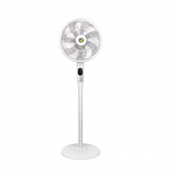 Solent Pedestal Fan available in Black or White