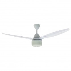 Senorita 3 Blade Ceiling Fan with Cleo Light Kit