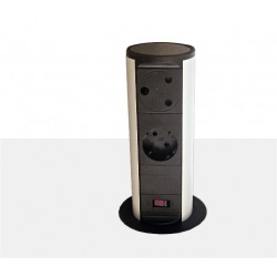 Gemini Popup 45W USBC Double-sided Multiplug with wireless charger