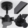 ECO Breeze Remote Ceiling Fan - Solent