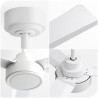 ECO Breeze Wall Control Ceiling Fan - Solent