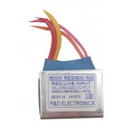 800W Bell press dimmer