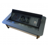 Wave MK1 Multiplug Recessed - Convenient desk power solution by LiteSource. Wave MK1 Multiplug Recessed - Convenient desk power solution by LiteSource.