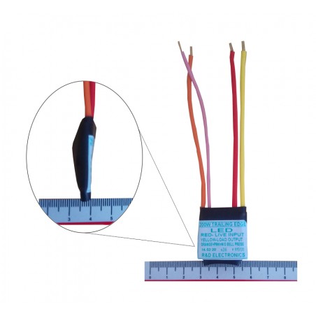 200W LED Trailing Edge press button dimmer