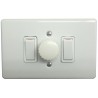 LED 120W two lever 4x2 crabtree classic dimmer module and cover