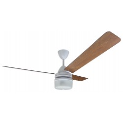 3-Blade Highbreeze Ceiling Fan with Cleo Light and infrared remote